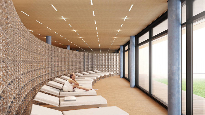 Ein Innenarchitekt Plant Für Ein Neues Thermalbad Einen Whirlpool www.thermenportal.de